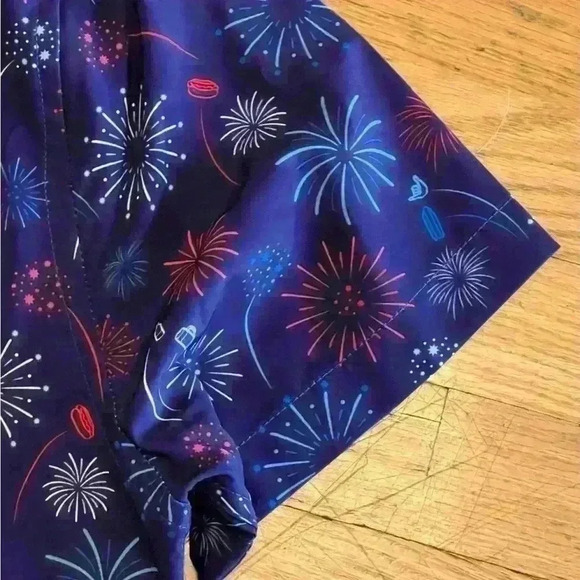 Mr. Swim Men’s Swim Set 2pc Size Medium Fireworks - Picture 4 of 13